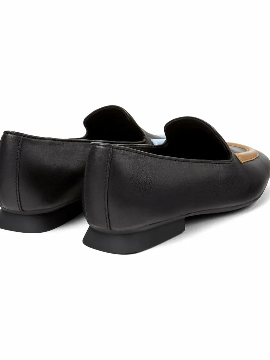Camper Ballerinas*Damen Ballerinas - Casi Myra Twins schwarz uni