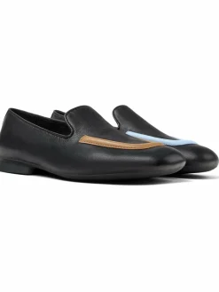 Camper Ballerinas*Damen Ballerinas - Casi Myra Twins schwarz uni