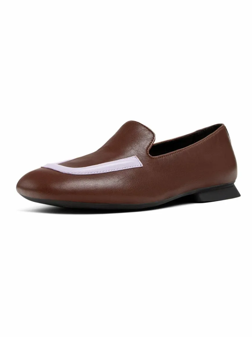 Camper Ballerinas*Damen Ballerinas - Casi Myra Twins braun uni