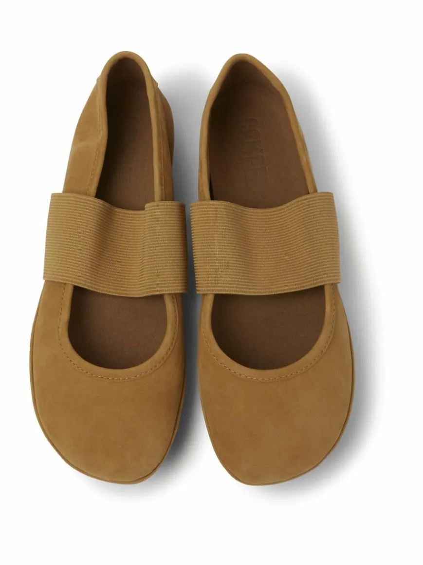 Camper Ballerinas*Damen Ballerinas - Right Nina braun uni