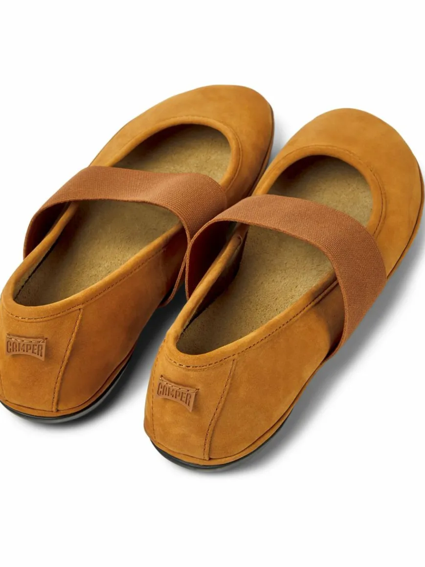 Camper Ballerinas*Damen Ballerinas - Right Nina camel uni