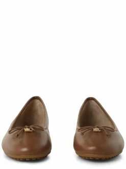 Lauren Ralph Lauren Ballerinas*Damen Ballerinas aus Leder - Jayna camel uni