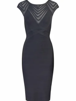 Kraimod Kleider*Damen Bandagekleid marine uni