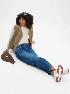 MAC Jeans|Hosen*Damen Barrel Fit Jeans - Dakota dark stone uni