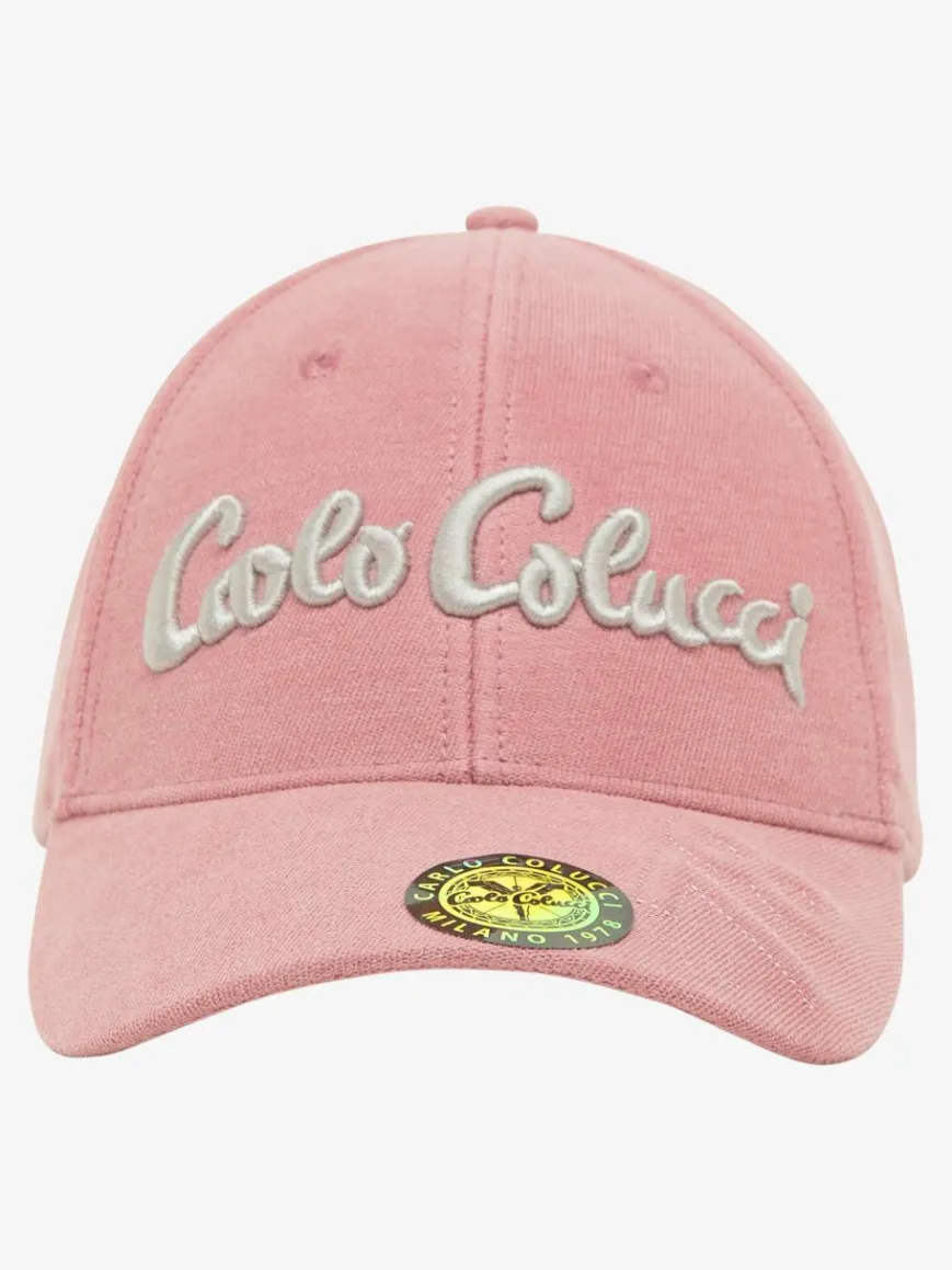 Carlo Colucci Mützen & Hüte*Damen Baseball Cap - D'Agostini rosa uni
