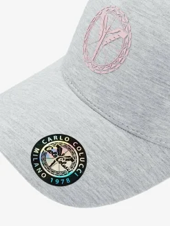 Carlo Colucci Mützen & Hüte*Damen Baseball Cap - D'Elia grau uni