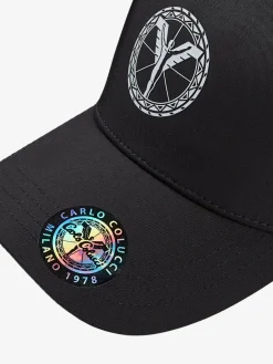 Carlo Colucci Mützen & Hüte*Damen Baseball Cap - D'Elia schwarz uni