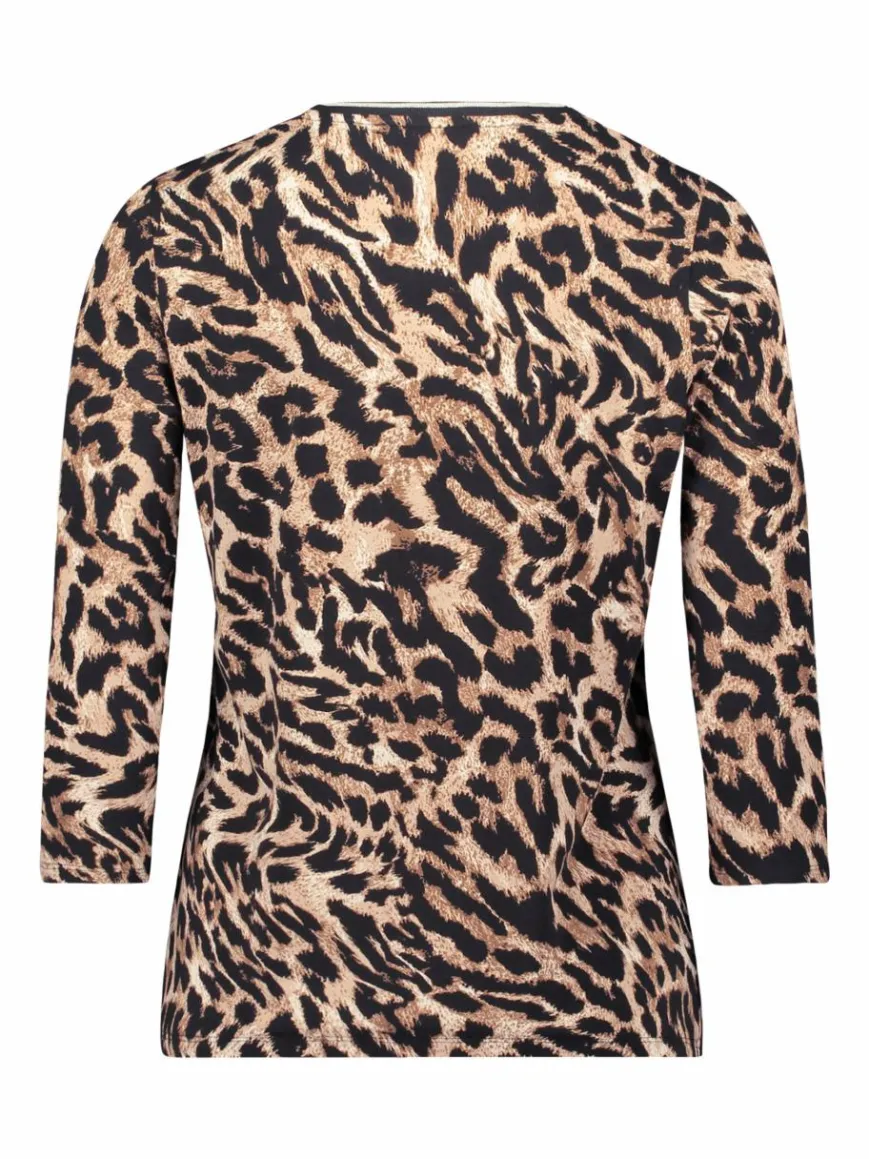 Betty Barclay Shirts & Tops*Damen Basic Shirt schwarz mehrfarbig gemustert