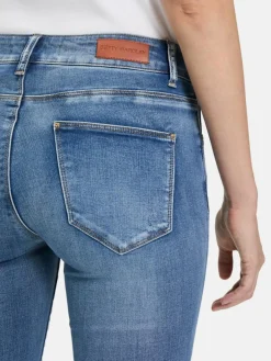 Betty Barclay Jeans*Damen Basic-Jeans blau uni