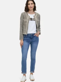 Betty Barclay Jeans*Damen Basic-Jeans blau uni