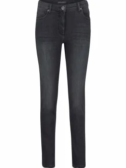 Betty Barclay Jeans*Damen Basic-Jeans schwarz denim uni