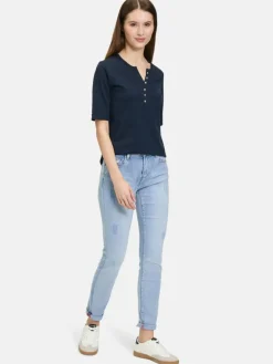Betty Barclay Jeans*Damen Basic-Jeans light stone denim uni