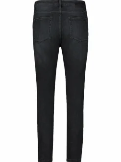 Betty & Co Jeans*Damen Basic-Jeans grau denim uni