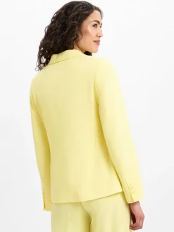 More & More Blazer*Damen Baukasten-Blazer gelb uni