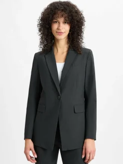 IPURI Blazer*Damen Baukasten-Blazer anthrazit meliert