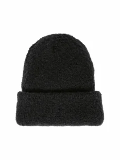 OXMO Mützen & Hüte*Damen Beanie schwarz uni