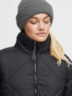 OXMO Mützen & Hüte*Damen Beanie grau uni
