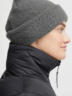 OXMO Mützen & Hüte*Damen Beanie grau uni