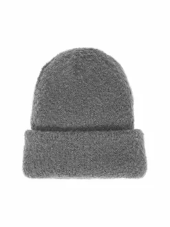 OXMO Mützen & Hüte*Damen Beanie grau uni