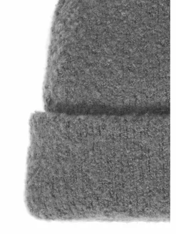 OXMO Mützen & Hüte*Damen Beanie grau uni