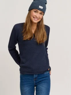 OXMO Mützen & Hüte*Damen Beanie - OXBiene blau uni