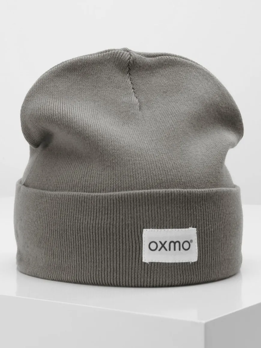 OXMO Mützen & Hüte*Damen Beanie - OXBiene grau uni
