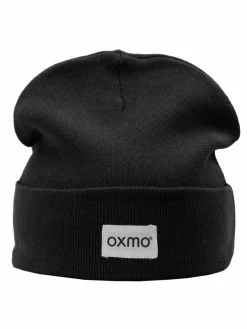 OXMO Mützen & Hüte*Damen Beanie - OXBiene schwarz uni