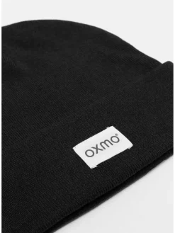OXMO Mützen & Hüte*Damen Beanie - OXBiene schwarz uni