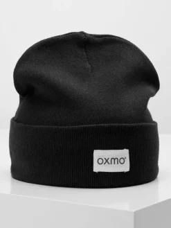 OXMO Mützen & Hüte*Damen Beanie - OXBiene schwarz uni