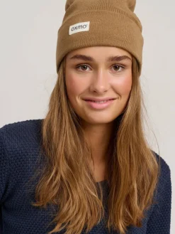 OXMO Mützen & Hüte*Damen Beanie - OXBiene braun uni