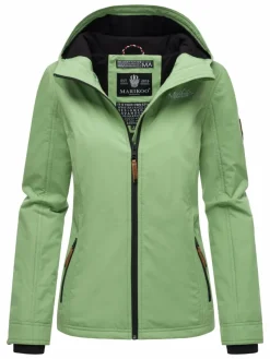 Marikoo Jacken & Westen*Damen Übergangsjacke - Brombeere gras uni