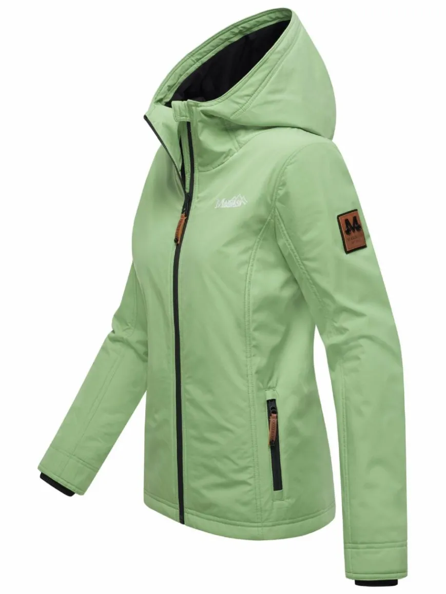 Marikoo Jacken & Westen*Damen Übergangsjacke - Brombeere gras uni