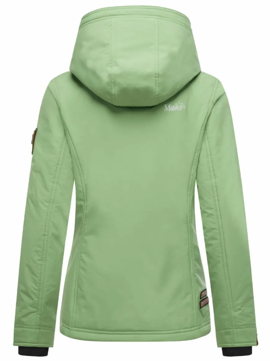 Marikoo Jacken & Westen*Damen Übergangsjacke - Brombeere gras uni