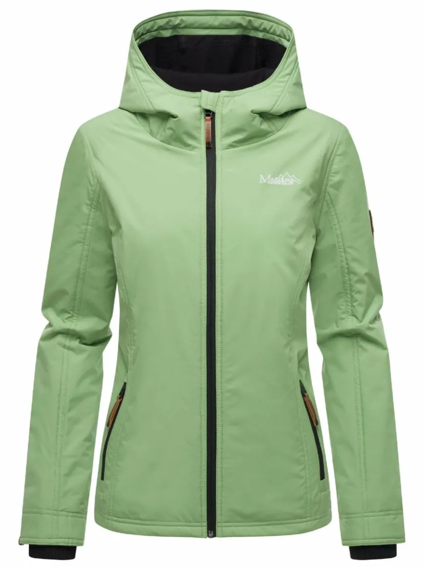 Marikoo Jacken & Westen*Damen Übergangsjacke - Brombeere gras uni