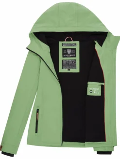 Marikoo Jacken & Westen*Damen Übergangsjacke - Brombeere gras uni