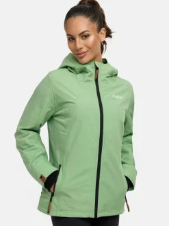 Marikoo Jacken & Westen*Damen Übergangsjacke - Brombeere gras uni