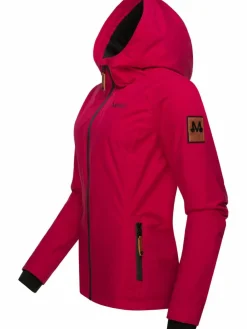 Marikoo Jacken & Westen*Damen Übergangsjacke - Brombeere fuchsia uni