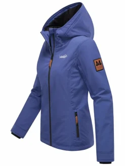 Marikoo Jacken & Westen*Damen Übergangsjacke - Brombeere blau uni