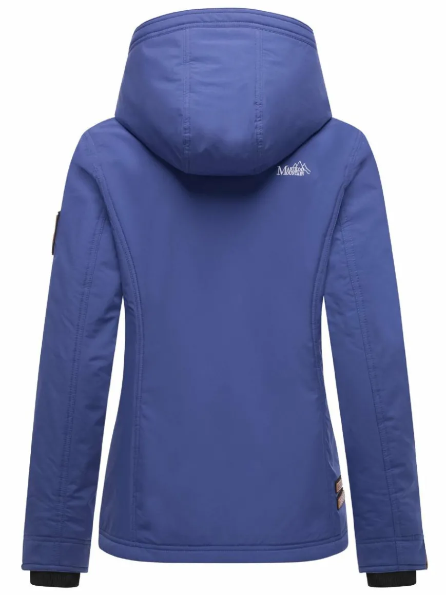 Marikoo Jacken & Westen*Damen Übergangsjacke - Brombeere blau uni