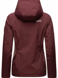 Marikoo Jacken & Westen*Damen Übergangsjacke - Brombeere lila uni