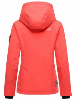 Marikoo Jacken & Westen*Damen Übergangsjacke - Brombeere koralle uni