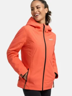 Marikoo Jacken & Westen*Damen Übergangsjacke - Brombeere koralle uni