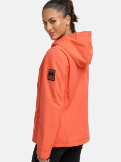 Marikoo Jacken & Westen*Damen Übergangsjacke - Brombeere koralle uni