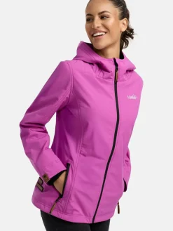 Marikoo Jacken & Westen*Damen Übergangsjacke - Brombeere lila uni