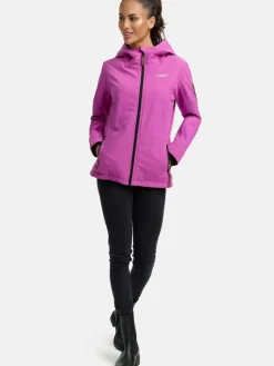 Marikoo Jacken & Westen*Damen Übergangsjacke - Brombeere lila uni