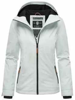 Marikoo Jacken & Westen*Damen Übergangsjacke - Brombeere weiß uni