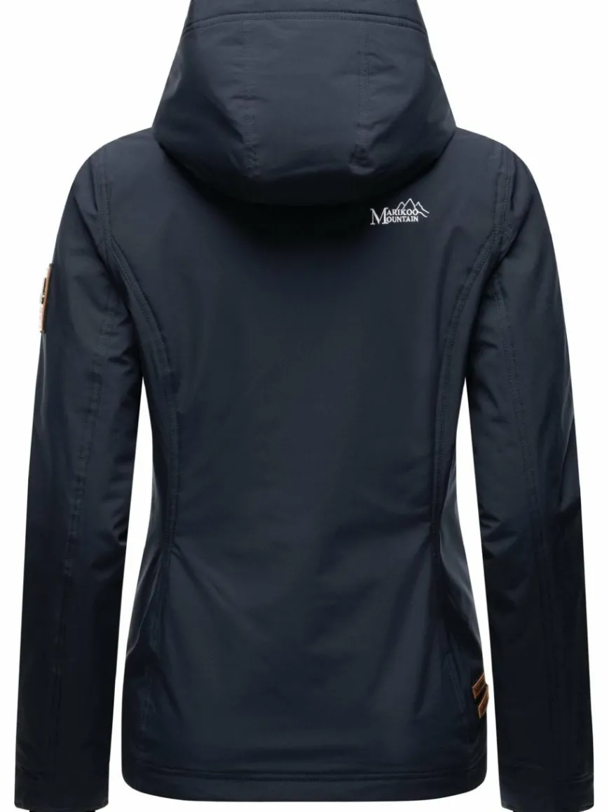 Marikoo Jacken & Westen*Damen Übergangsjacke - Brombeere marine uni