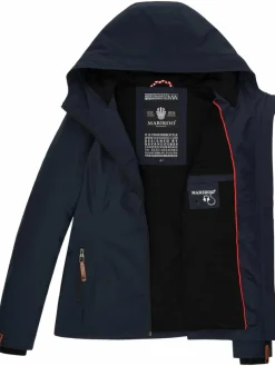 Marikoo Jacken & Westen*Damen Übergangsjacke - Brombeere marine uni
