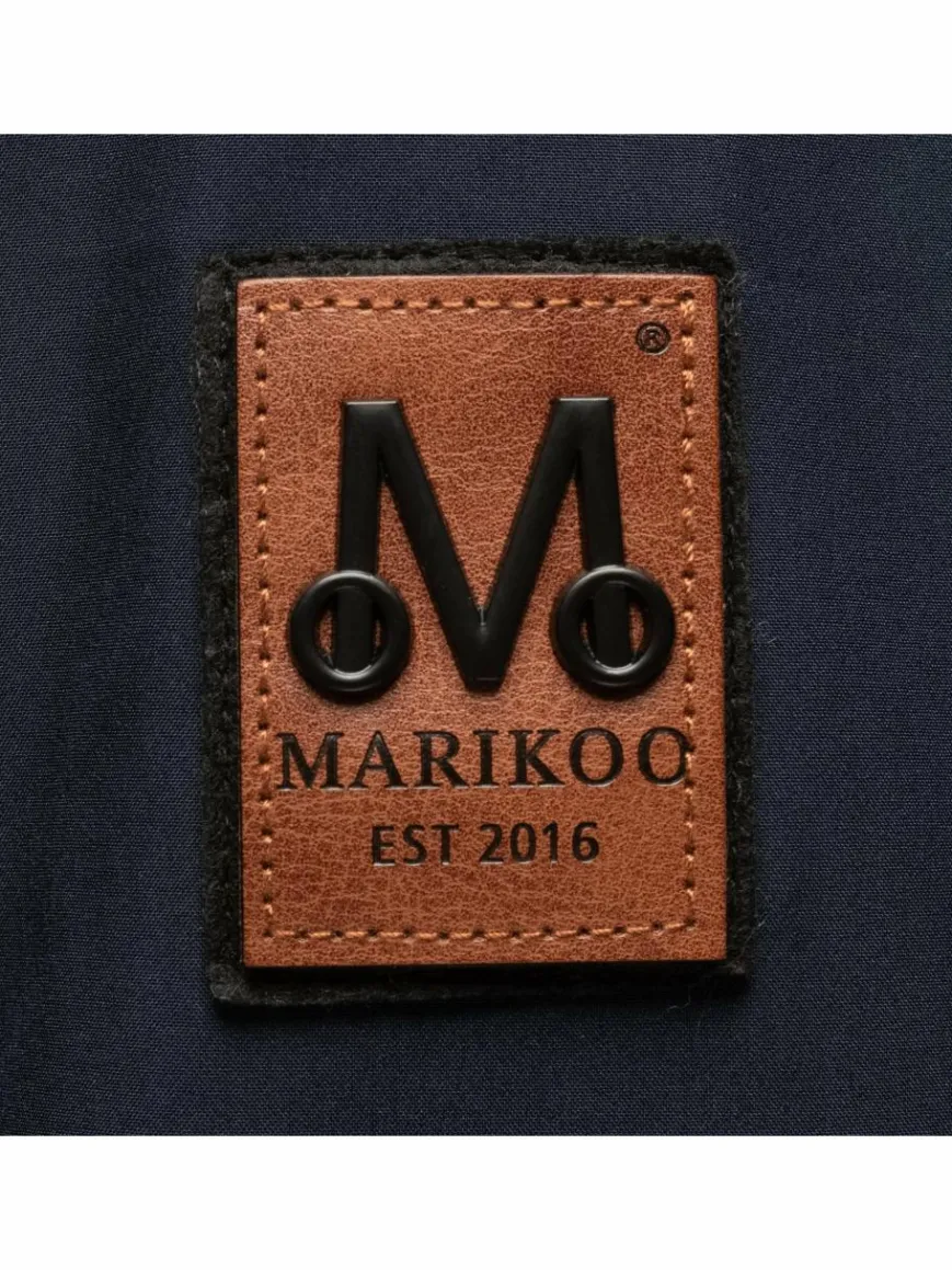 Marikoo Jacken & Westen*Damen Übergangsjacke - Brombeere marine uni