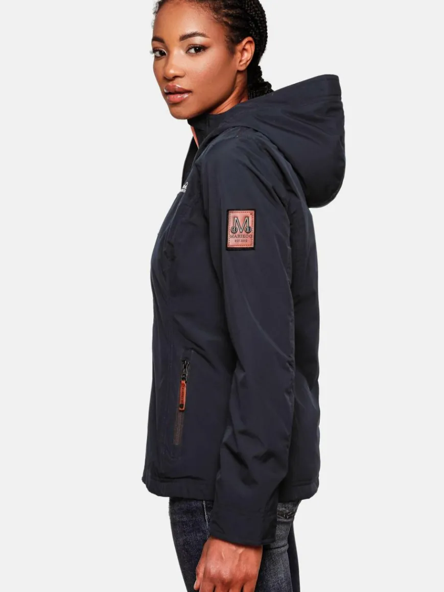 Marikoo Jacken & Westen*Damen Übergangsjacke - Brombeere marine uni